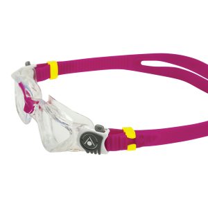 Aquasphere Kayenne Compact - Clear Lens - Transparent/Raspberry Swim Goggles - Image 5