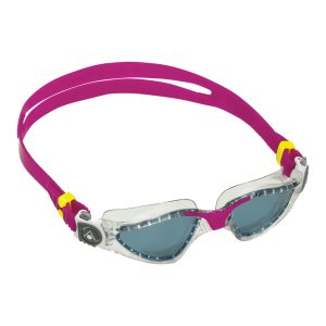 Aquasphere Kayenne Compact - Smoke Lens - Transparent/Raspberry Swim Goggles - Image 3