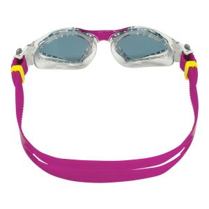 Aquasphere Kayenne Compact - Smoke Lens - Transparent/Raspberry Swim Goggles - Image 4