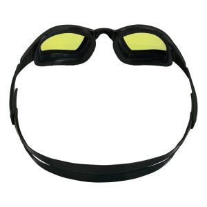 Aquasphere Ninja - Yellow Titanium Mirrored Lens - Black/Black Swim Racing Goggles - Image 4