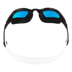 Aquasphere Ninja - Blue Titanium Mirrored Lens - Swim Racing Goggles DEMO - Image 4