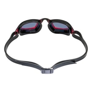 Aquasphere Xceed - Red Titanium Mirrored Lens - Black Swim Racing Goggles - Image 4