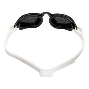 Aquasphere Xceed - Silver Titanium Mirrored Lens - Black/White Swim Racing Goggles - Image 4