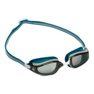 Aquasphere Fastlane - Smoke Lens - Petrol/Petrol Swim Racing Goggles - Image 3