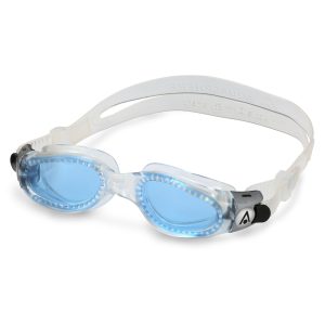Aquasphere Kaiman Compact - Blue Tinted Lens - Transparent/Transparent Swim Goggles - Image 3