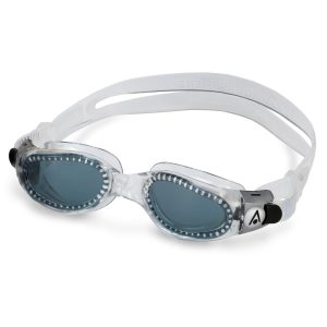 Aquasphere Kaiman Compact - Smoke Lens - Transparent/Transparent Swim Goggles - Image 3
