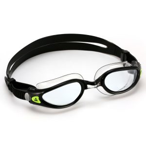 Aquasphere Kaiman Exo - Clear Lens - Black/Transparent Swim Goggles - Image 3