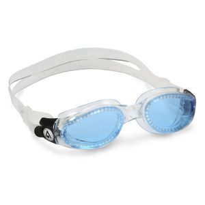Aquasphere Kaiman - Blue Tinted Lens - Transparent/Transparent Swim Goggles - Image 3