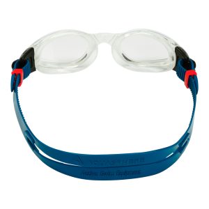 Aquasphere Kaiman - Clear Lens - Clear/Petrol Swim Goggles - Image 4
