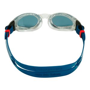 Aquasphere Kaiman - Smoke Lens - Clear/Petrol Swim Goggles - Image 4