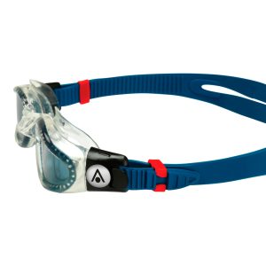 Aquasphere Kaiman - Smoke Lens - Clear/Petrol Swim Goggles - Image 5