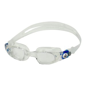 Aquasphere Mako 2.0 - Clear Lens - Transparent/Blue Swim Goggles - Image 3