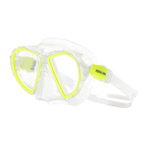 Aqualung Duetto Scuba Mask - Yellow - Image 3