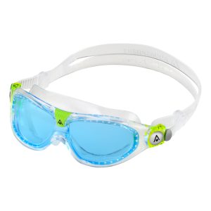 Aquasphere Seal Kid 2 - Blue Tinted Lens - Transparent/Transparent Swim Mask - Image 3