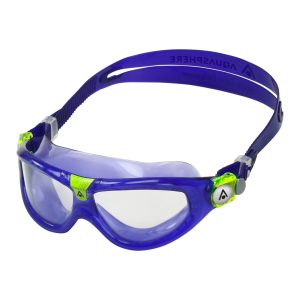 Aquasphere Seal Kid 2 - Clear Lens - Purple Swim Mask - Image 3