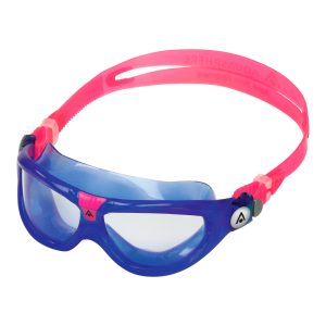 Aquasphere Seal Kid 2 - Clear Lens - Blue/Pink Swim Mask - Image 3
