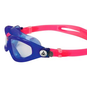 Aquasphere Seal Kid 2 - Clear Lens - Blue/Pink Swim Mask - Image 5