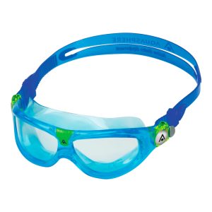 Aquasphere Seal Kid 2 - Clear Lens - Turquoise/Blue Swim Mask - Image 3