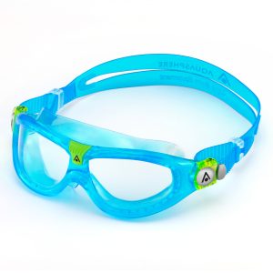 Aquasphere Seal Kid 2 - Clear Lens - Blue/Green Swim Mask - Image 3
