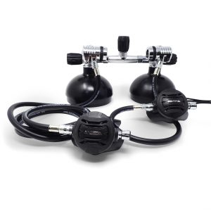 Apeks Tek 3 Regulator Set w/Tek Gauge