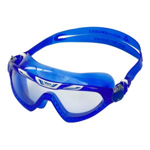 Aquasphere Vista XP - Clear Lens - Blue/White Swim Mask - Image 3