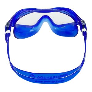 Aquasphere Vista XP - Clear Lens - Blue/White Swim Mask - Image 4