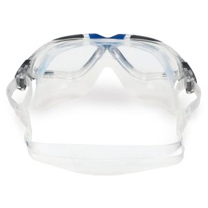 Aquasphere Vista - Clear Lens - Grey/Blue Swim Mask - Image 4