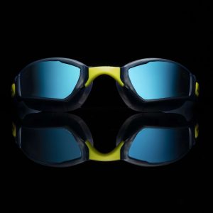 Aquasphere Ninja - Blue Titanium Mirrored Lens - Navy/Navy Swim Racing Goggles - Image 5