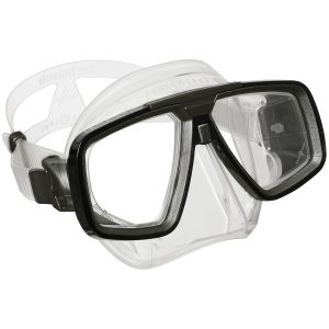 Aqualung Look Scuba Mask - Clear Black