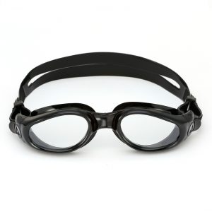 Aquasphere Kaiman - Clear Lens - Black/Black Swim Goggles