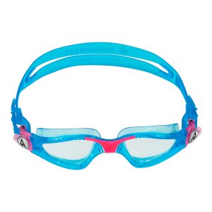 Aquasphere Kayenne Junior - Clear Lens - Aqua/Pink Swim Goggles