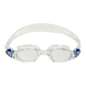 Aquasphere Mako 2.0 - Clear Lens - Transparent/Blue Swim Goggles