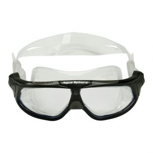 Aquasphere Seal 2.0 - Clear Lens - Black/Grey Swim Mask