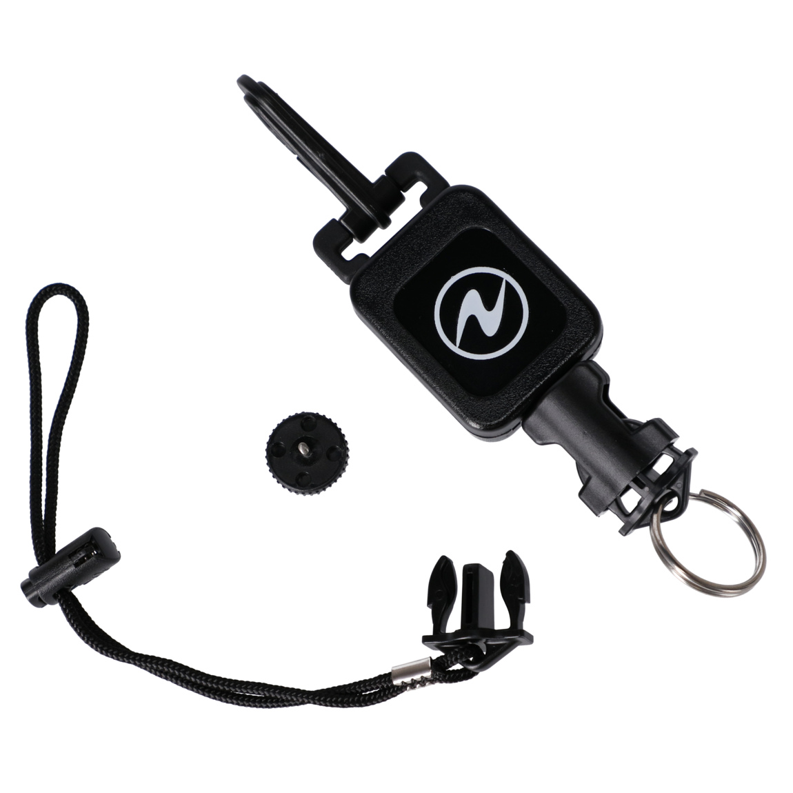 Aqualung Scuba Console Compact Retractor Large Clip Manex