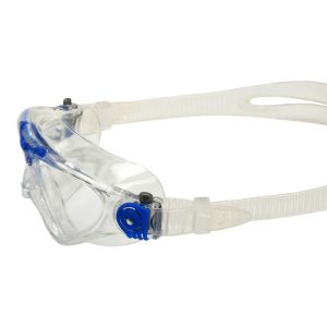 Aquasphere Vista Junior - Clear Lens - Transparent/Blue Swim Mask - Image 5