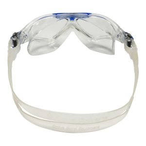 Aquasphere Vista Junior - Clear Lens - Transparent/Blue Swim Mask - Image 4