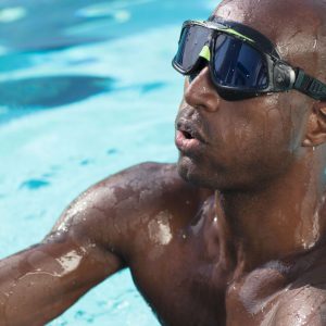 Aquasphere Seal 2.0 - Smoke Lens - Black/Green Swim Mask - Image 6