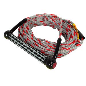 O'Brien 1-Section Ski Combo Rope and Handle Silver/Red
