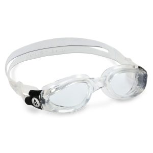 Aquasphere Kaiman - Clear Lens - Transparent/Transparent Swim Goggles - Image 3