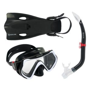 Aqualung Hero - Junior Snorkeling Set - Black