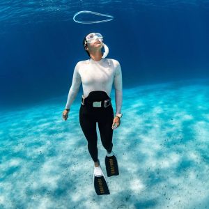 Aqualung Cyclone X - Freediving Fin - White - Image 3