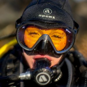 Apeks VX1 UV RK3 Tech Diving Set – Black - Image 2