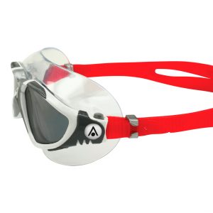 Aquasphere Vista - Smoke Lens - White/Red Swim Mask - Image 5