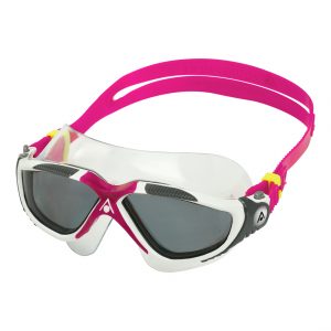 Aquasphere Vista - Smoke Lens - White/Raspberry Swim Mask - Image 3