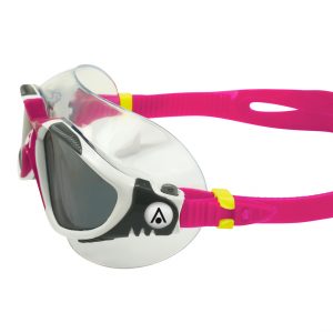 Aquasphere Vista - Smoke Lens - White/Raspberry Swim Mask - Image 5