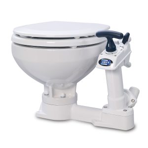 Jabsco Manual 'Twist n' Lock' toilet - Compact Bowl