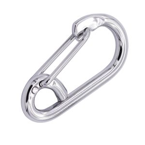 SF24301 Spring Snap Hook (circular hook with eye end)