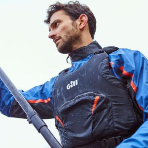 Gill Pro Racer Buoyancy Aid - Black & Orange - Image 7