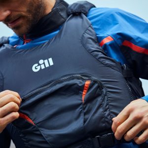 Gill Pro Racer Buoyancy Aid - Black & Orange - Image 5