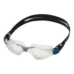 Aquasphere Kayenne - Clear Lens - Transparent/Silver/Petrol Swim Goggles - Image 3